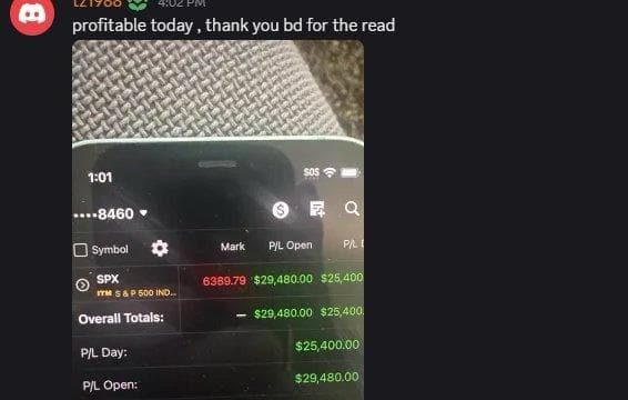 t21988: $29K SPX day — "thank you bd for the read"